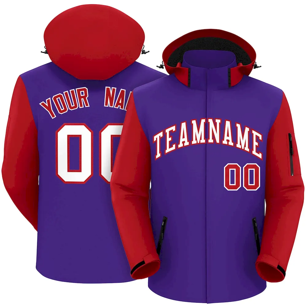 Custom White Purple Stripe Fashion Authentic Baseball Jersey