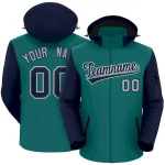 Custom Light Blue Pink-Black Gradient Fashion Authentic Pullover Pinstripe Baseball Jersey