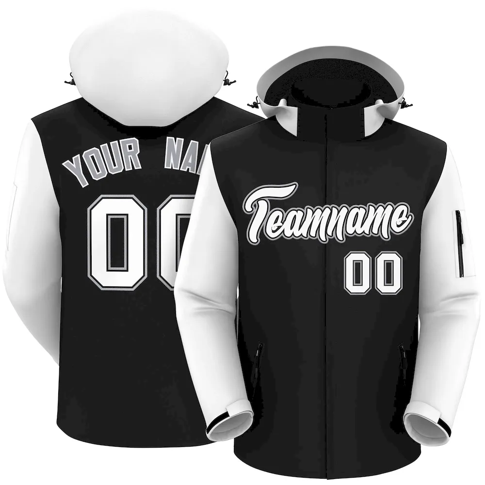 Custom Black Orange Classic Style Baseball Jersey for Women