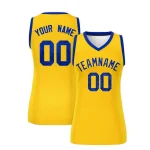 Custom White Navy-White Personalized Colorful Basketball Jersey Sets