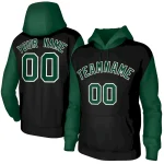 Custom Personalized Pullover Hoodies with Raglan Sleeves for Men and Youth