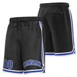 Custom Black Royal-White Sport Basketball Shorts