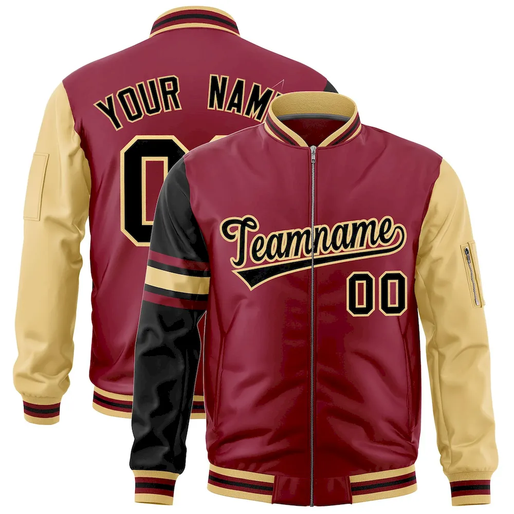 Custom Crimson Black Thorns Ribbed Classic Style Authentic Baseball Jersey