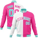 Custom Black Pink Personalized Classic Authentic Baseball Jersey