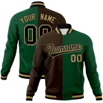 Custom Crimson Khaki Grid Blur Pattern Authentic Baseball Jersey