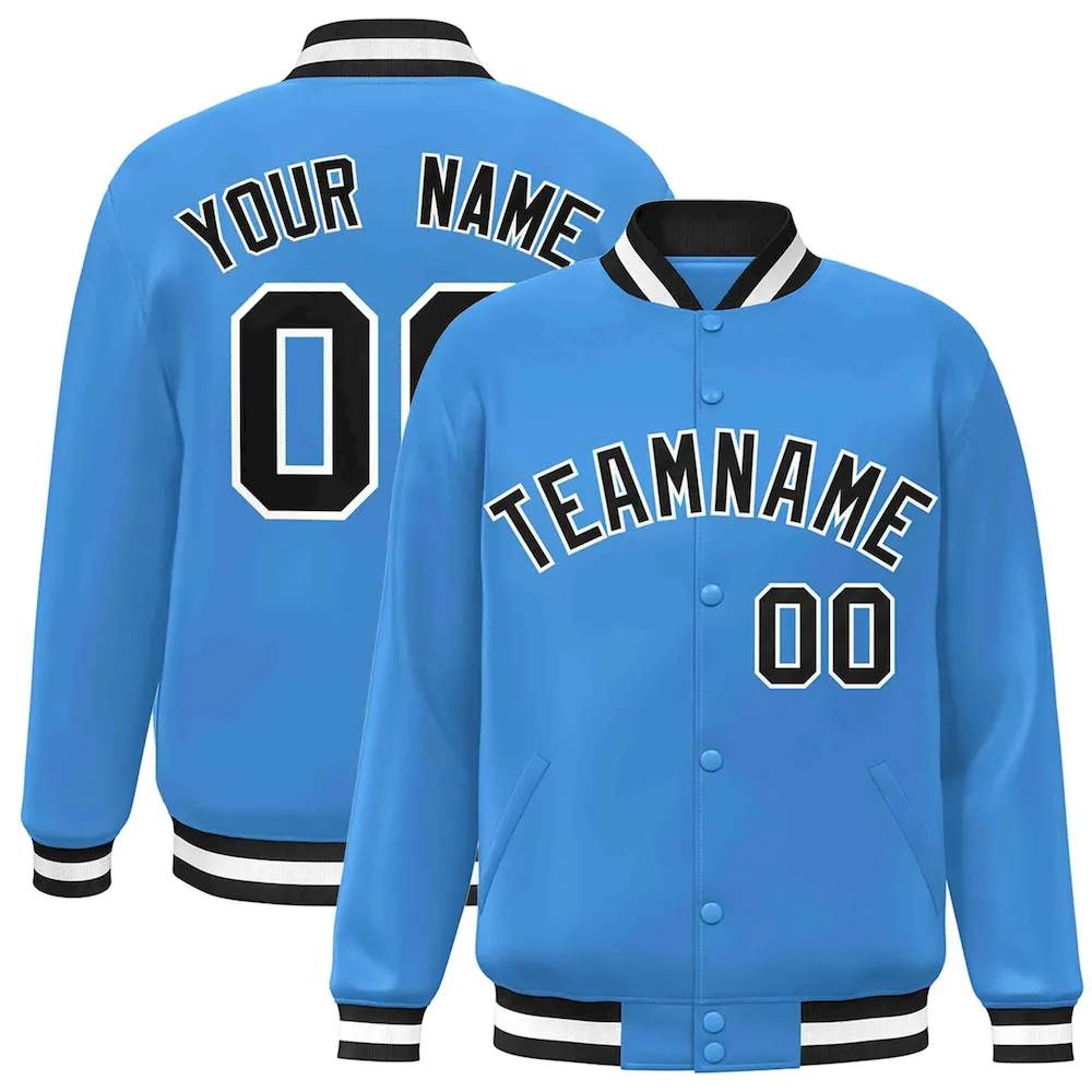 Custom Stitched Gray Navy Sports Full-Zip Sweatshirt Hoodie with Flame