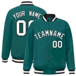 Custom Pink Royal Personalized Color Block Authentic Baseball Jersey