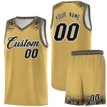 Custom Pink Black Personalized Indians Print Sets Sports Uniform Basketball Jersey