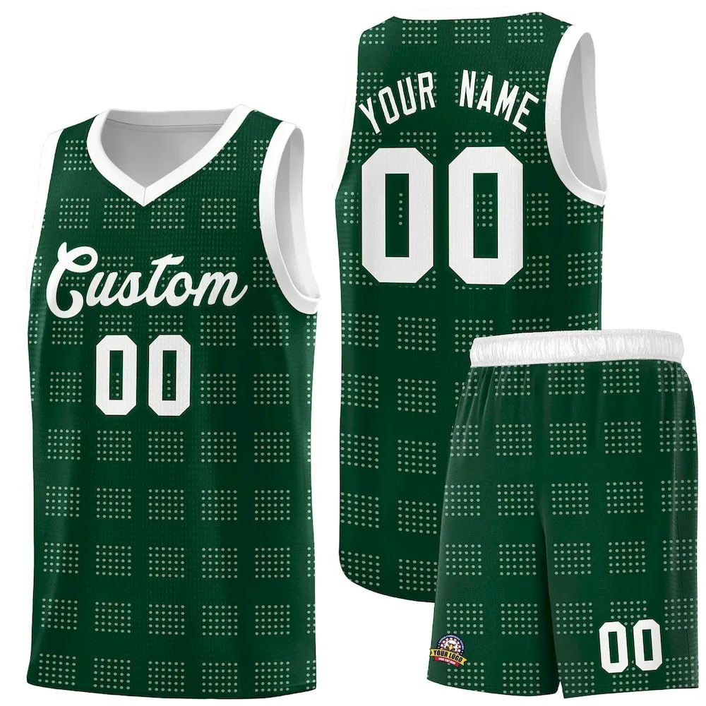 Custom Royal Gold Trailblazer Dot Pattern Sports Uniform Basketball Jersey