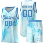 Custom Light Pink Pink Personalized Galaxy Graffiti Pattern Sports Uniform Basketball Jersey