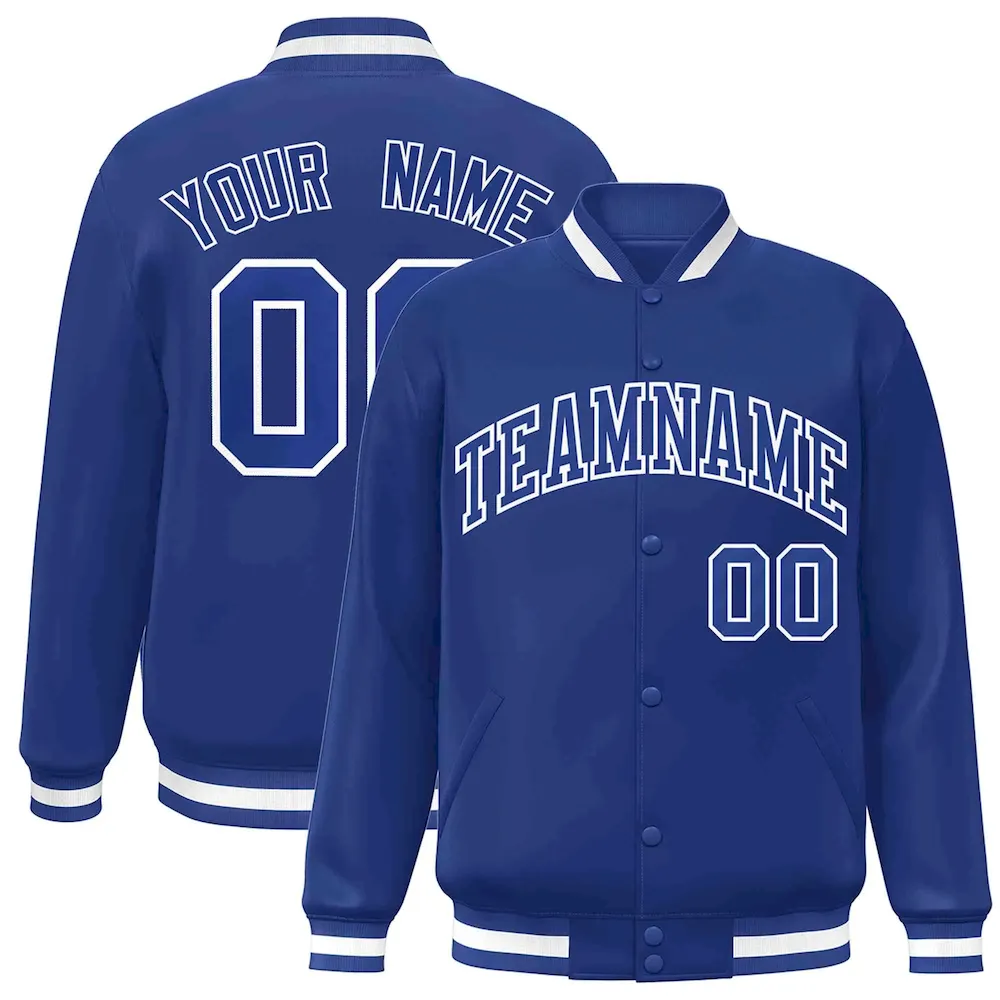 Custom White Light Purple Lapel Gradient Fashion Authentic Baseball Jersey
