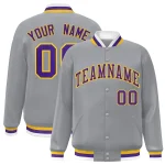 Custom Purple Fine Sparkle Personalized Baseball Sports Uniform