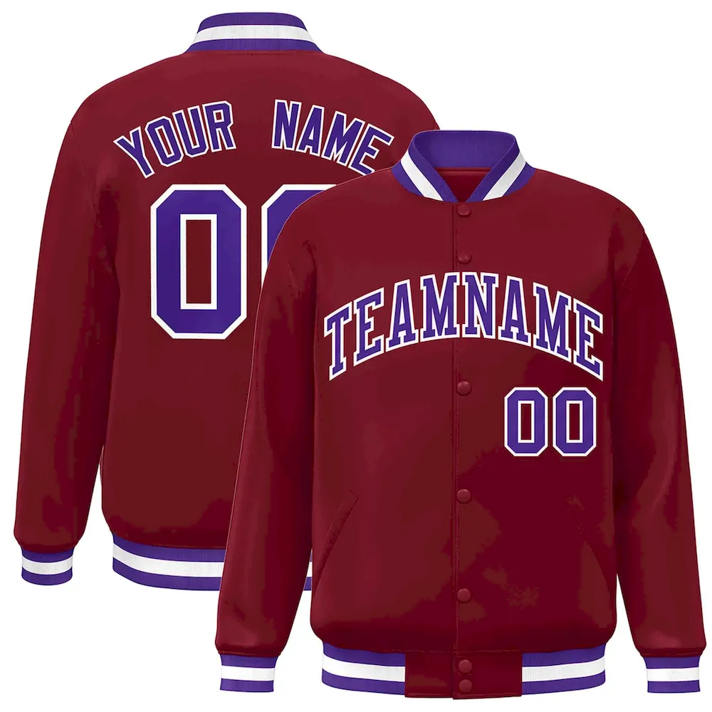 Custom Navy Red-White Raglan Sleeves Pullover Personalized Sweatshirt Hoodie