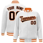 Custom Green Orange Playboy Graffiti Pattern Authentic Baseball Jersey