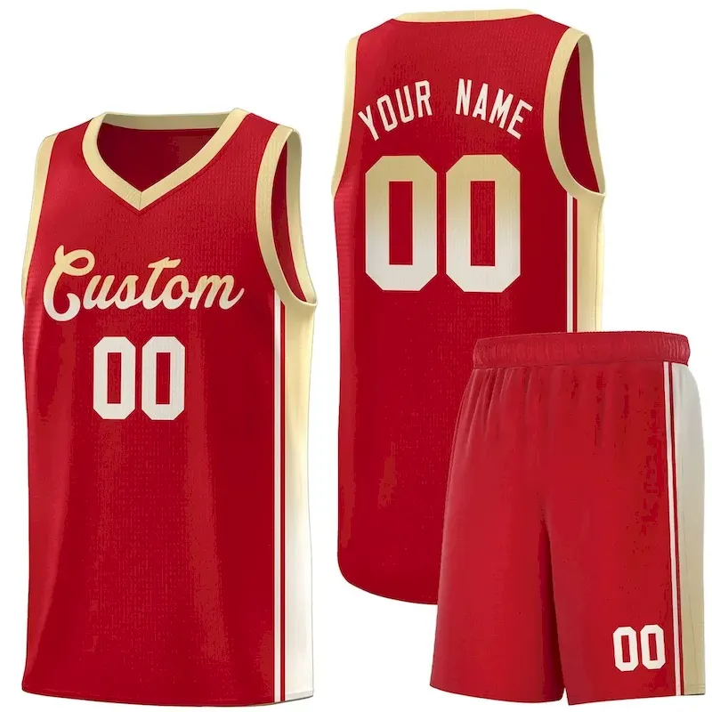 Custom Pink Neon Green-Gold Gradient Fashion Sports Uniform Basketball Jersey