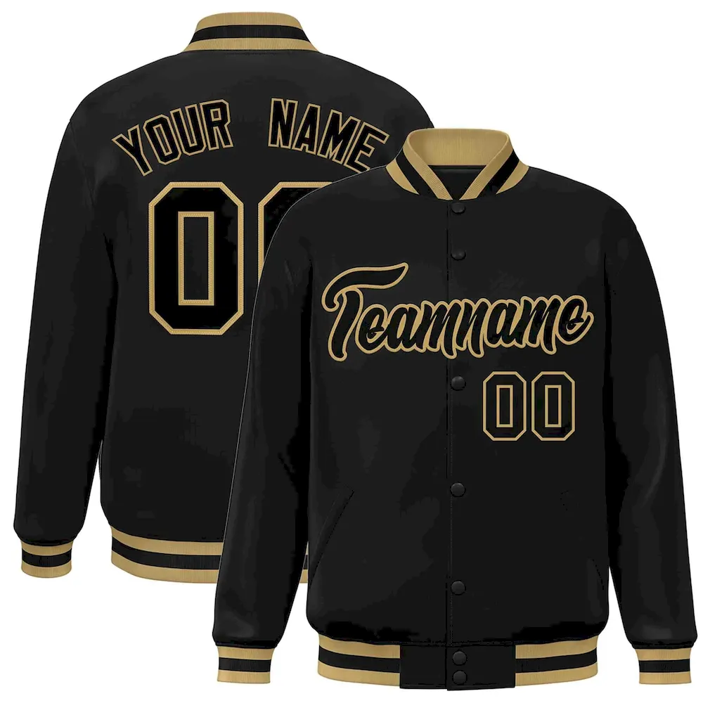 Custom Stitched Gold Powder Blue Raglan Sleeves Sports Full-Zip Sweatshirt Hoodie