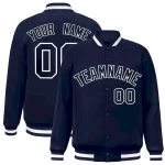 Custom Crimson Gold-Navy Raglan Sleeves Pullover Personalized Sweatshirt Hoodie