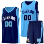 Custom Purple White Double Side Sets Men Basketball Jersey