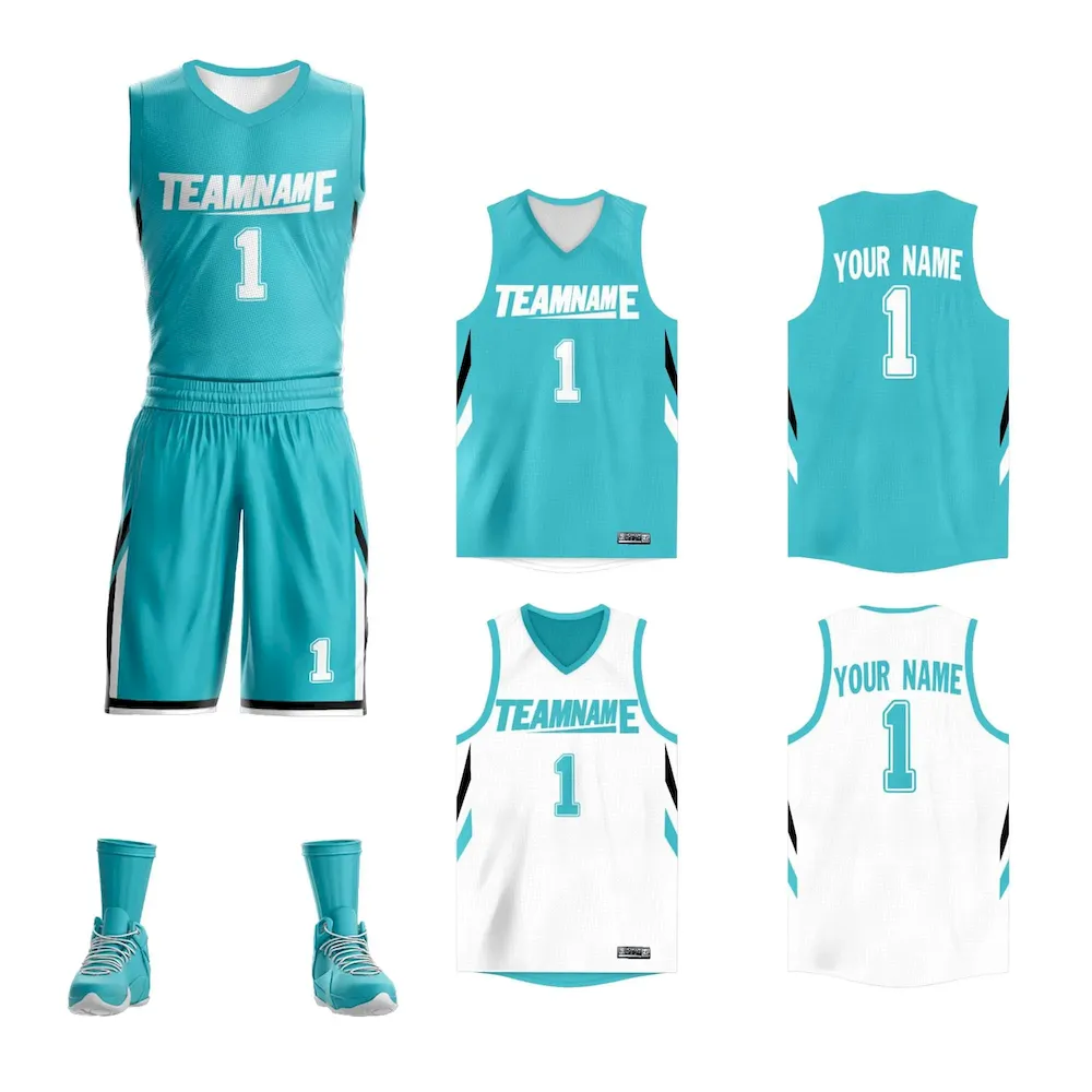 Custom Dark Gray Pink Double Side Sets Design Sportswear Basketball Jersey