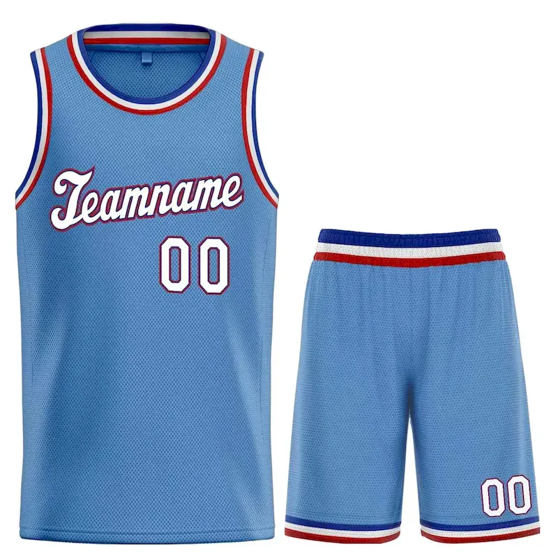 Custom Teal White-Orange Classic Sets Sports Uniform Basketball Jersey