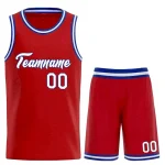 Custom Red White-Royal Heal Sports Uniform Classic Sets Basketball Jersey