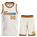 Custom Cream Royal Heal Sports Uniform Classic Sets Basketball Jersey
