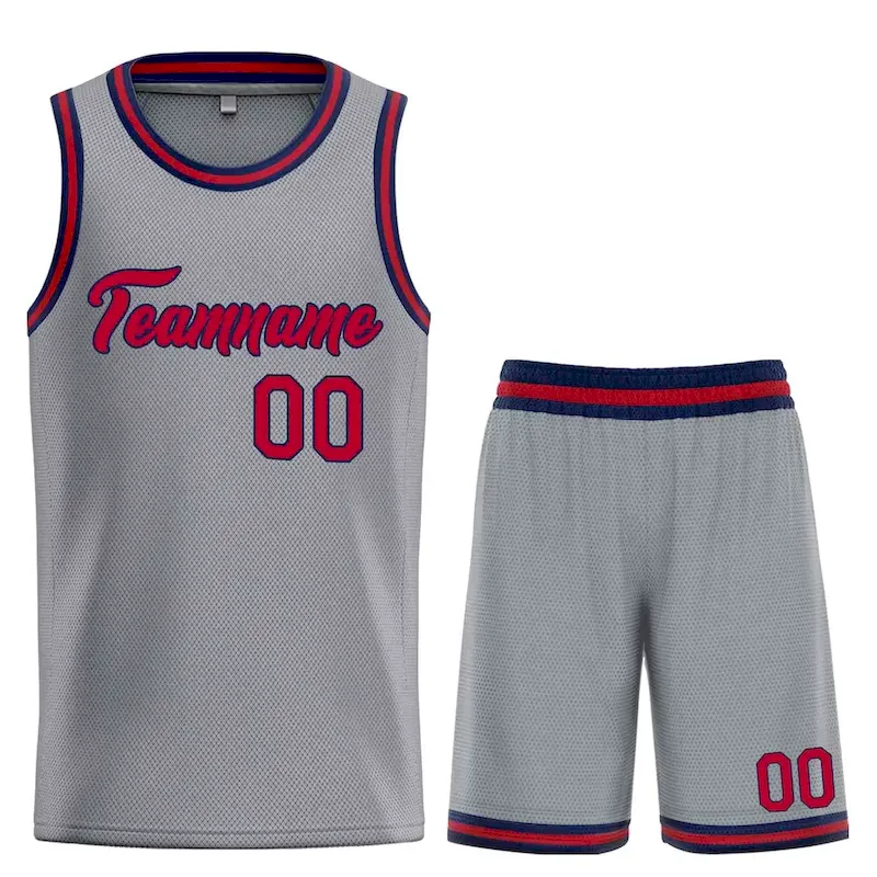 Custom Navy WhiteHeal Sports Uniform Classic Sets Basketball Jersey