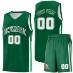 Custom Green White Classic Sets Sports Uniform Basketball Jersey