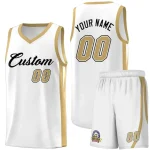 Custom White Black Classic Sets Sports Uniform Basketball Jersey