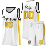 Custom White Black Classic Sets Sports Uniform Basketball Jersey