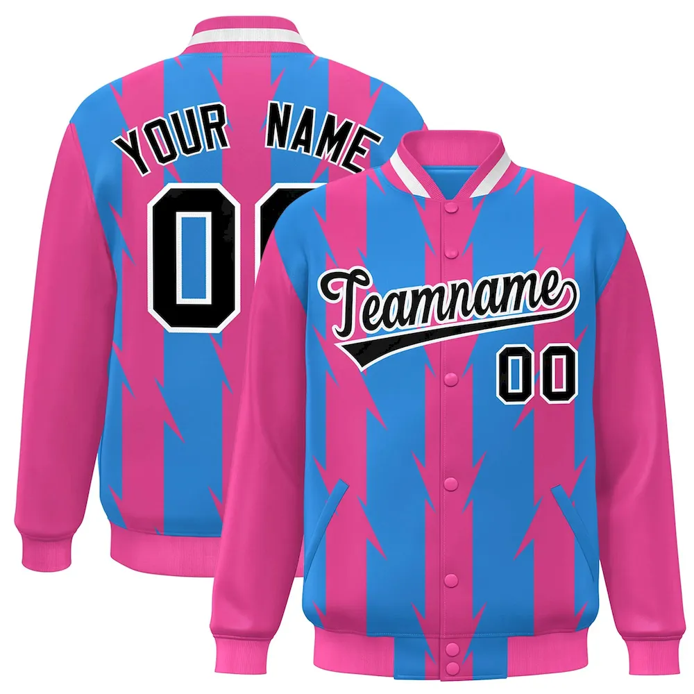 Custom Navy Orange-White Lace-Up Neck Hockey Jersey
