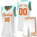 Custom Red Gold Chest Slash Patttern Sports Uniform Basketball Jersey