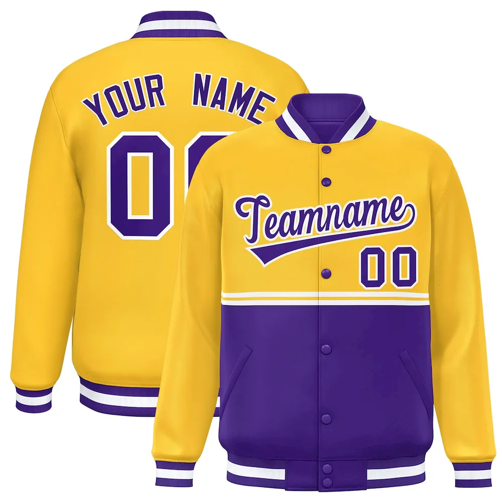 Custom Brown Gold Personalized Raglan Sleeves Round-Neck Hockey Jersey