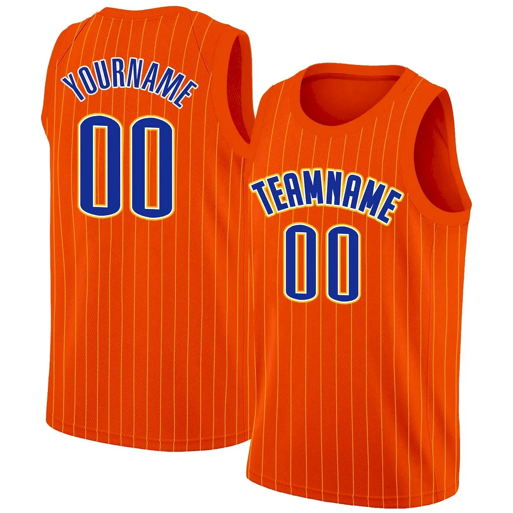 Custom Pink Black Pink Stripe Fashion Tops Men Casual Basketball Jersey