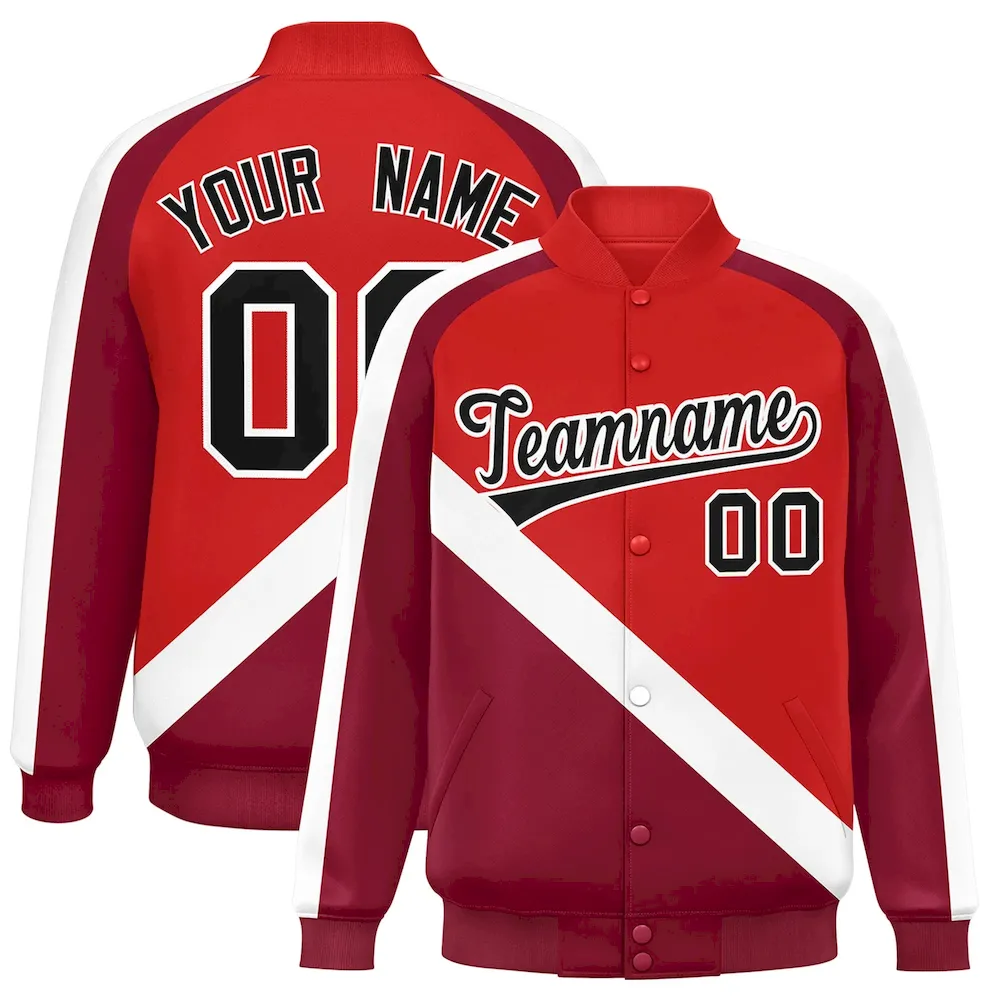 Custom Gray Red Pinstripe Fit Stretch Practice Loose-fit Baseball Pants