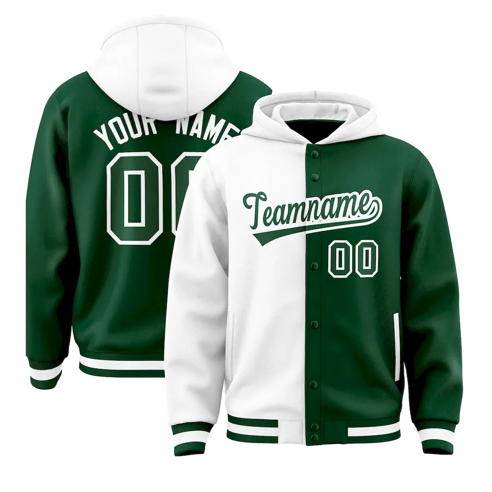 Custom Navy Red-White Sport Classic Style Hoodie Pullover Fashion Uniform