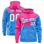 Custom Stitched White Gradient Fashion Sports Pullover Sweatshirt Hoodie