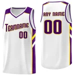 Custom White Green Classic Tops Men/Boy Athletic Basketball Jersey