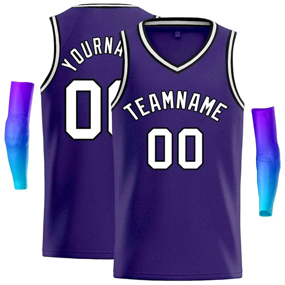 Custom Black Green-White Classic Style Hockey Jersey