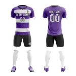 Custom Red White Soft Training Uniform Soccer Sets Jersey
