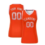Custom Navy White-Red Classic Style Hockey Jersey