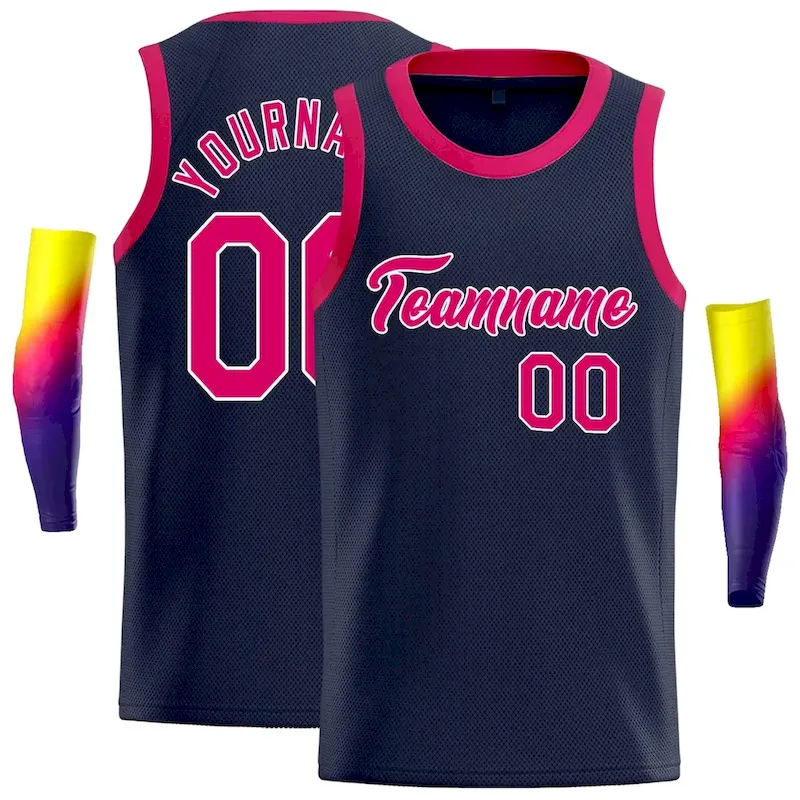 Custom Pink Black Training Uniform For Men Soccer Sets Jersey