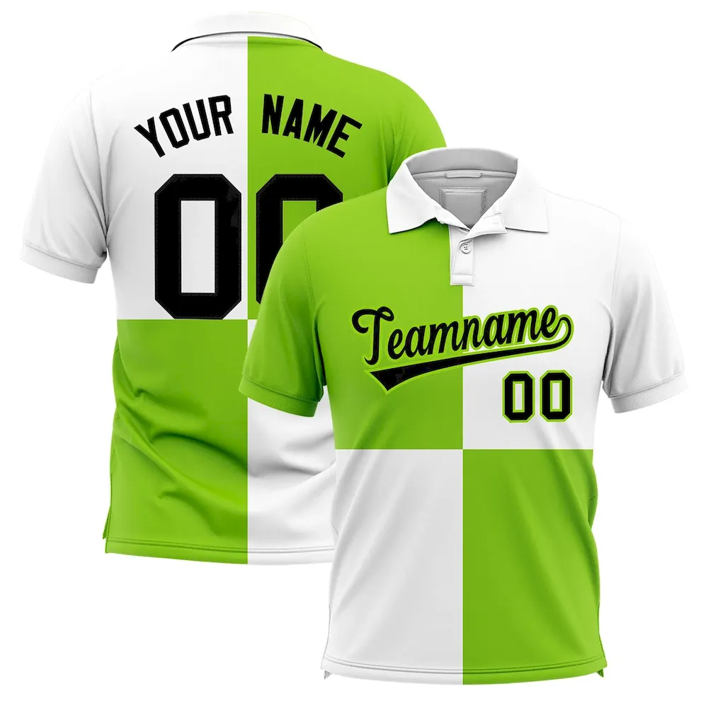 Custom White Neon Green Gradient Fashion Personalized Authentic Football Jersey