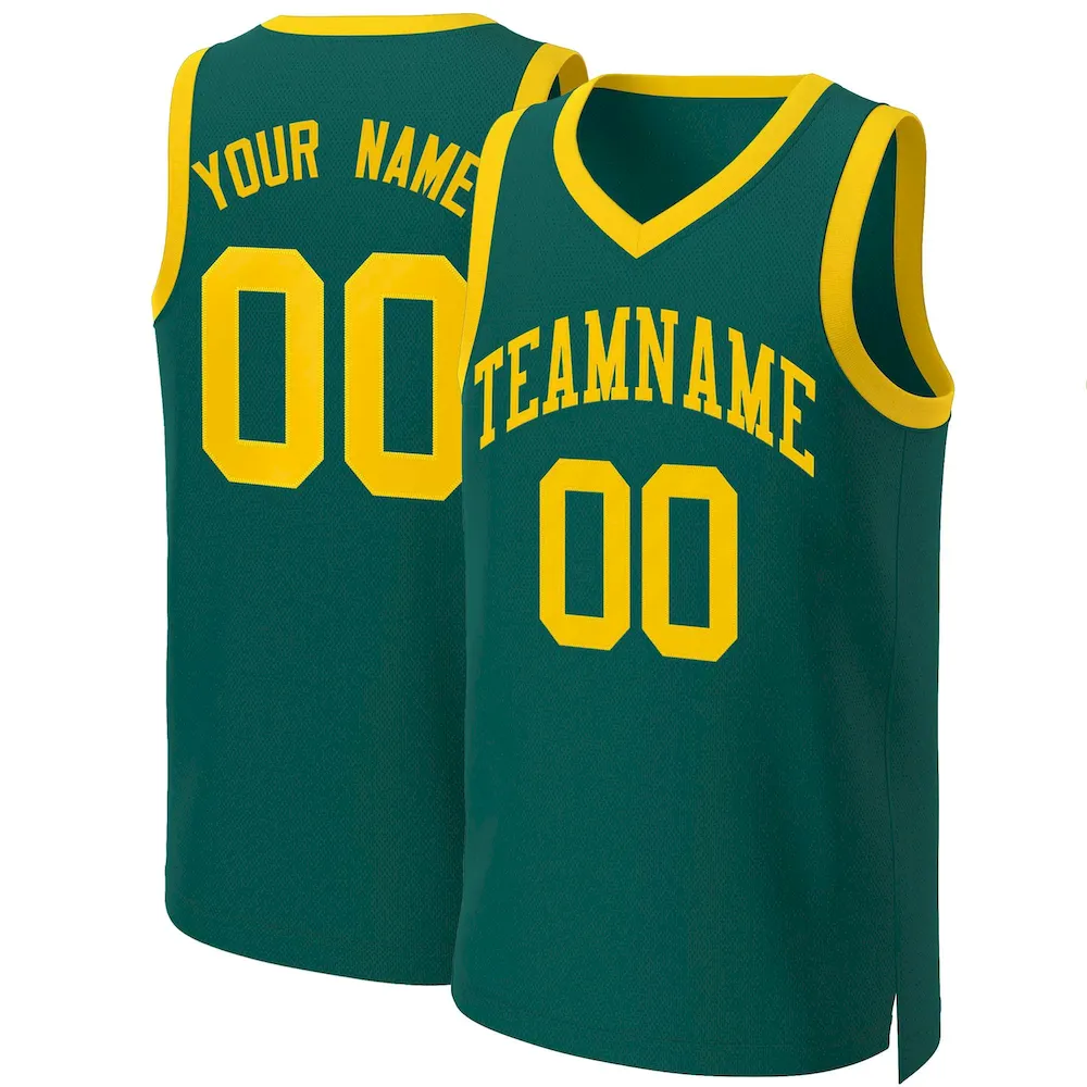 Custom Aqua Navy-White Classic Tops Basketball Jersey
