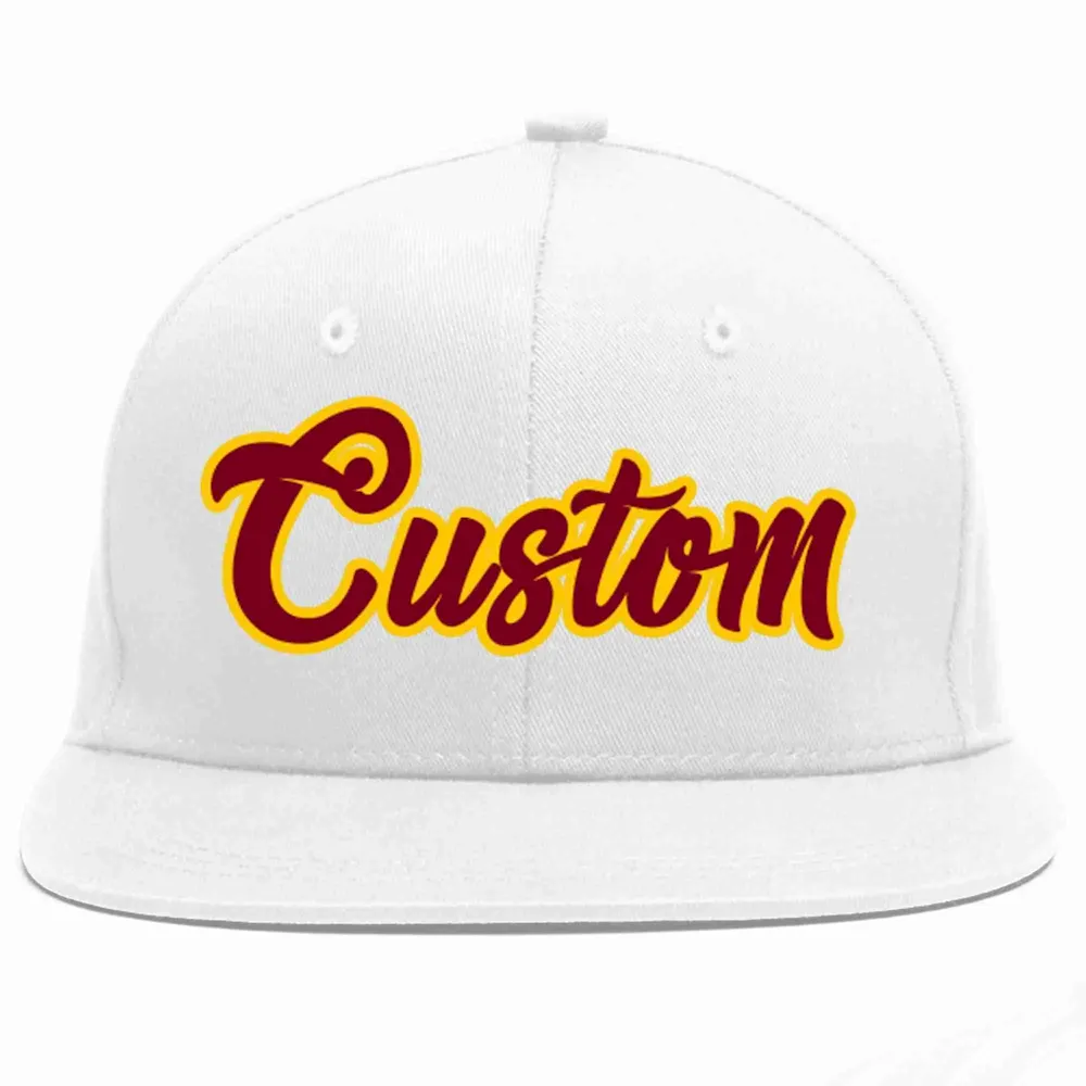 Custom White Black-Gold Personalized Raglan Sleeves Authentic Baseball Jersey