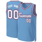Custom Teal Yellow Classic Tops Basketball Jersey