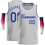 Custom Pink Yellow-White Classic Tops Casual Basketball Jersey