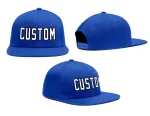 Custom Royal White-Black Casual Sport Baseball Cap