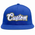 Custom Royal White-Royal Casual Sport Baseball Cap
