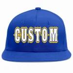 Custom Royal White-Royal Casual Sport Baseball Cap